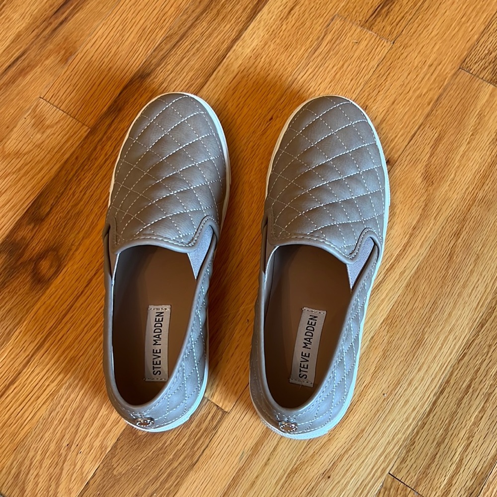 steve madden sneaker slide ons
